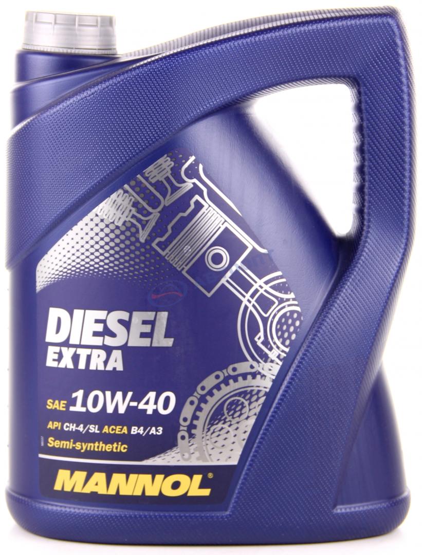Масло моторное Mannol Diesel extra 10W40 [SJCF-4,CF] полусинтетическое 5л