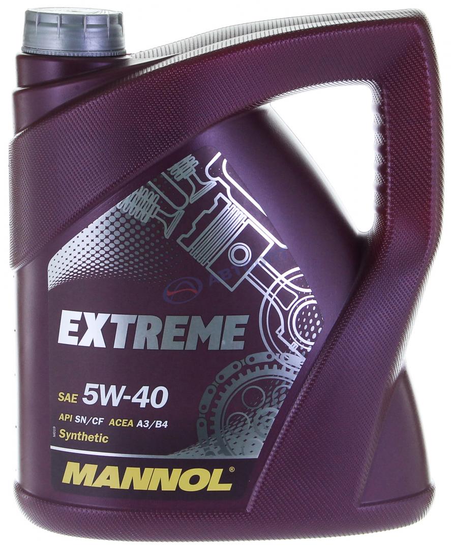 Масло моторное Mannol Extreme 5W40 [SLCF-4,CF] синтетическое 4л