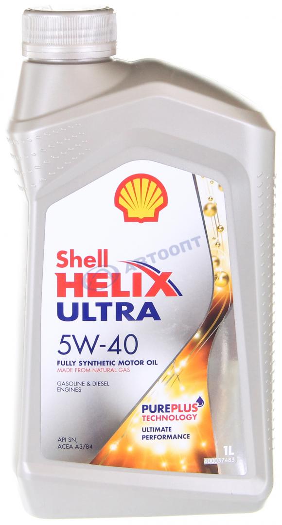 Масло моторное Shell Helix Ultra 5W40 [SNCF] синтетическое 1л