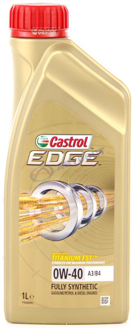 Масло моторное Castrol Edge 0W40 [SNCF] синтетическое 1л