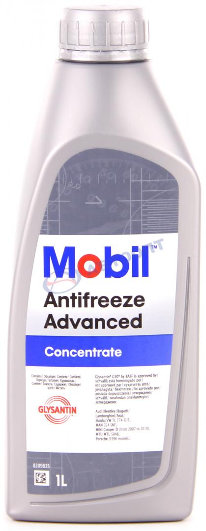Антифриз Mobil Antifreeze Advanceed (красныйконцентрат) G12 1кг