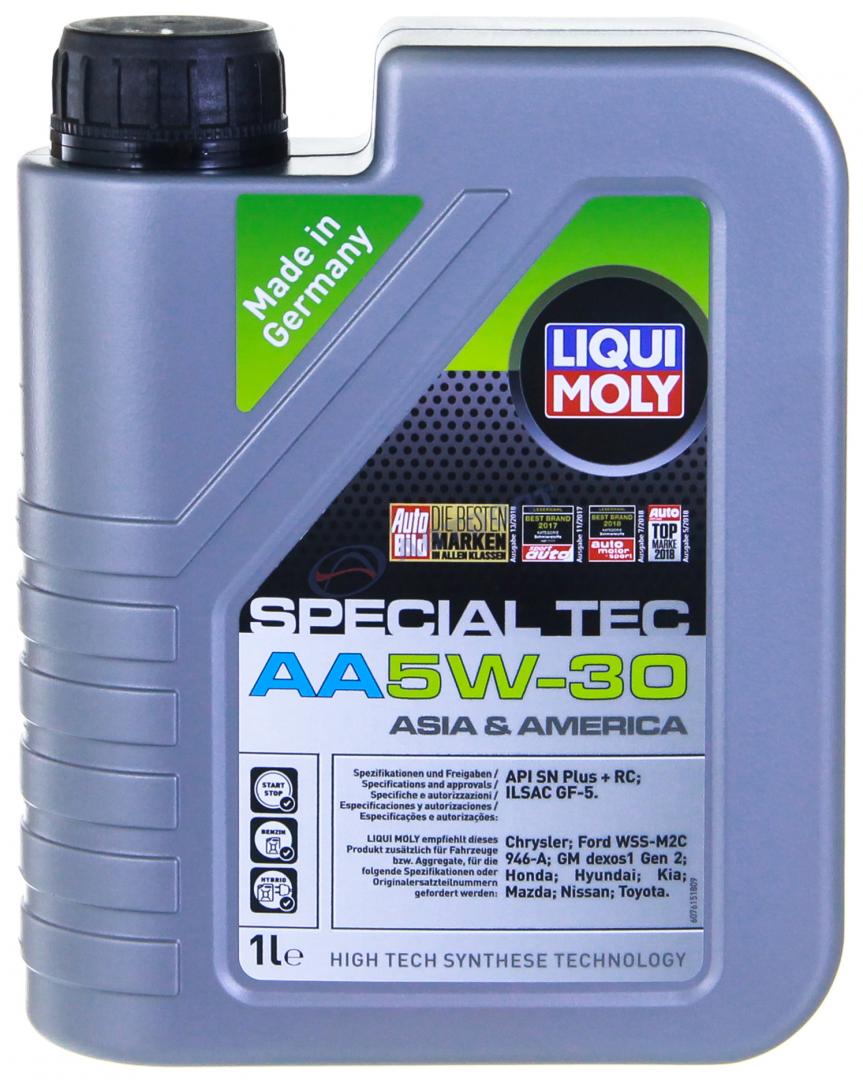 Масло моторное Liqui Moly Leichtlauf Special AA 5W30 [SMGF-5] синтетическое 1л