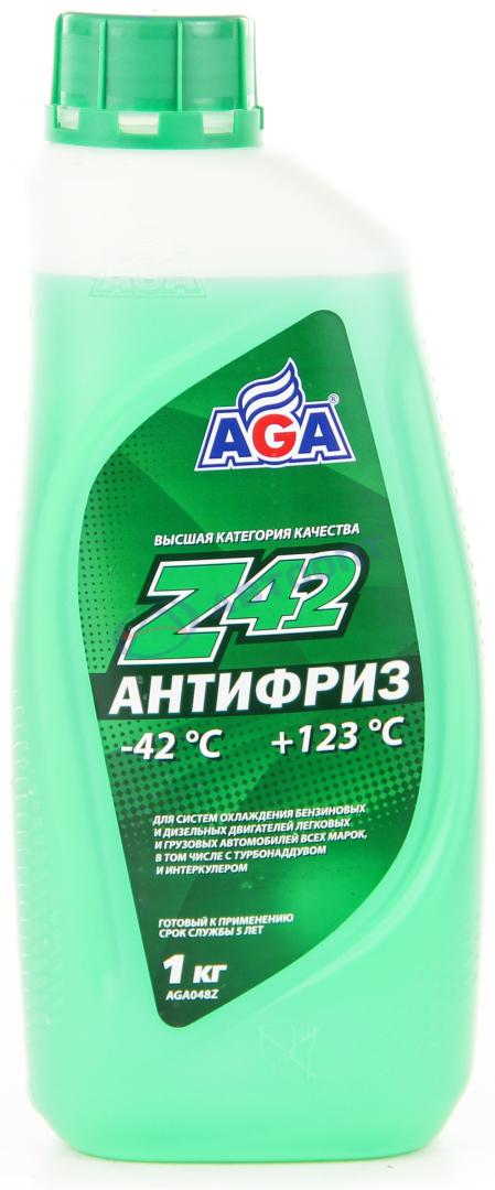 Антифриз AGA Z42 AGA048Z (зеленый) G11 1кг