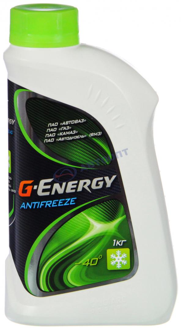 Антифриз G-Energy Antifreeze 40 (зеленый) G11 1кг