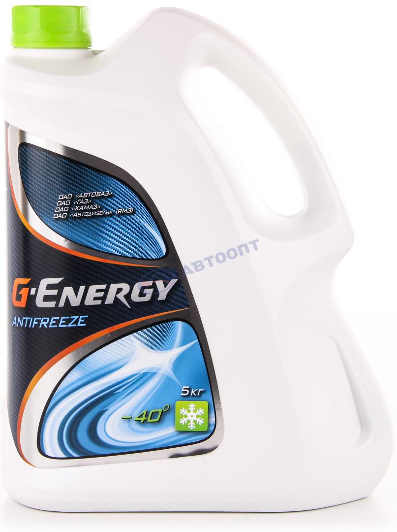 Антифриз G-Energy Antifreeze 40 (зеленый) G11 5кг