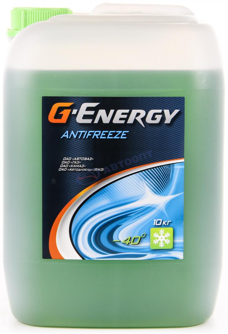 Антифриз G-Energy Antifreeze 40 (зеленый) G11 10кг