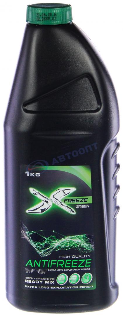 Антифриз X-Freeze Green (зеленый) G11 1кг