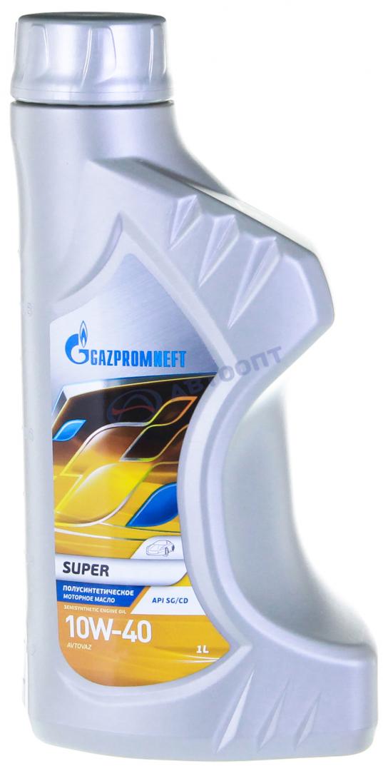 Масло моторное Газпромнефть Super 10W40 [SGCD] полусинтетическое 1л
