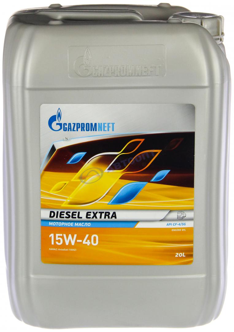 Масло моторное Газпромнефть Diesel Extra 15W40 [CF,SGCF-4,CF] минеральное 20л