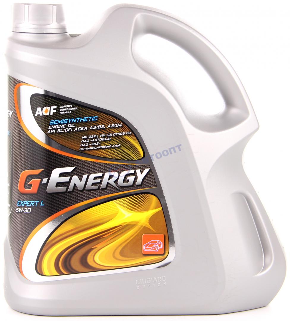 Масло моторное G-Energy Expert L 5W30 [SLCF] полусинтетическое 4л