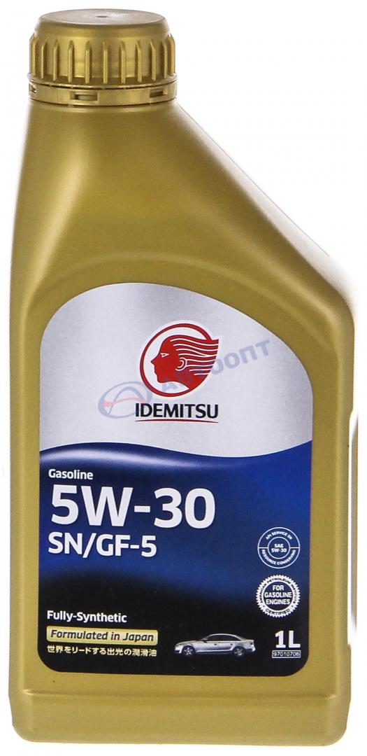 Масло моторное Idemitsu FULLY-SYNTHETIC 5W30 [SNGF-5] синтетическое 1л