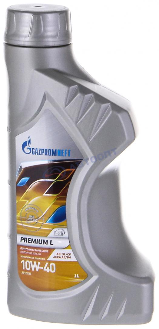 Масло моторное Газпромнефть Premium L 10W40 [SLCF] полусинтетическое 1л