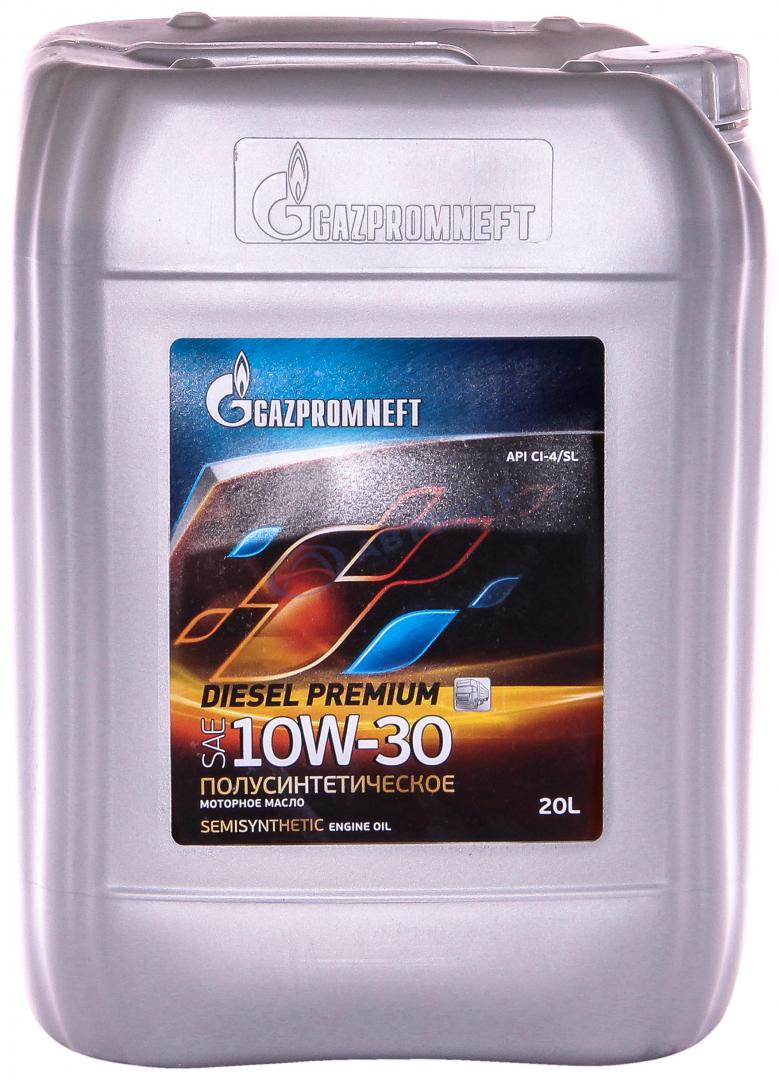 Масло моторное Газпромнефть Diesel Premium 10W30 [SLCI-4] минеральное 20л