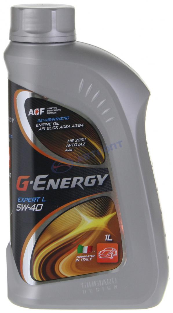 Масло моторное G-Energy Expert L 5W40 [SLCF] полусинтетическое 1л