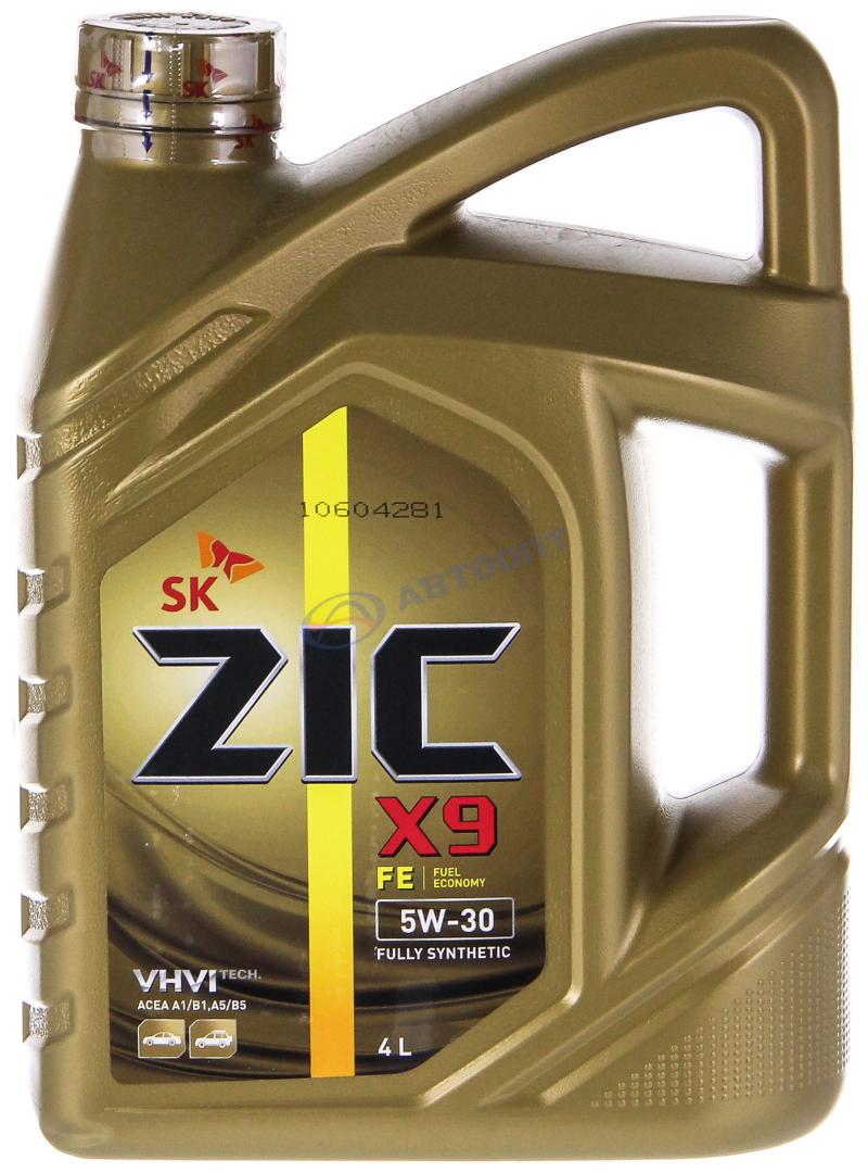 Масло моторное ZIC X9 FE 5W30 [SL] синтетическое 4л