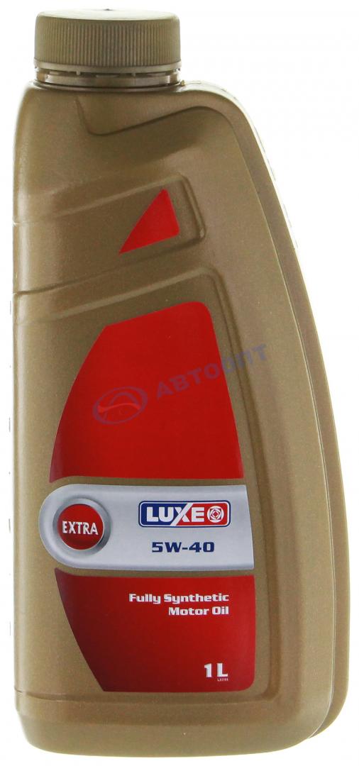 Масло моторное Luxe Extra 5W40 [SMCF] синтетическое 1л