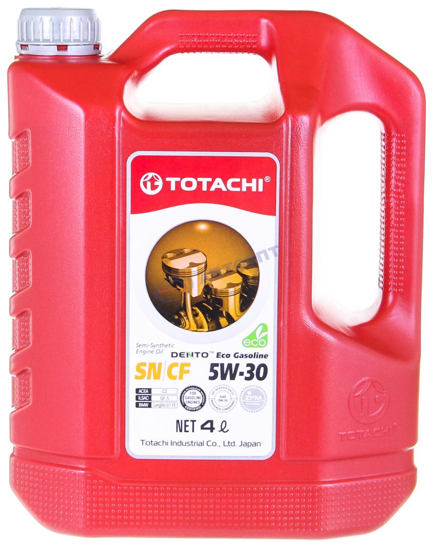 Масло моторное TOTACHI Dento EcoGasoline 5W30 [SNCFGF-5] полусинтетическое 4л