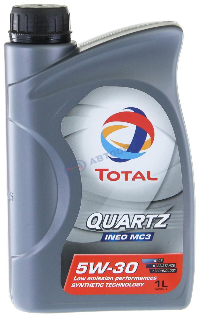 Масло моторное Total QUARTZ INEO MC3 5W30 [SLCF] синтетическое 1л