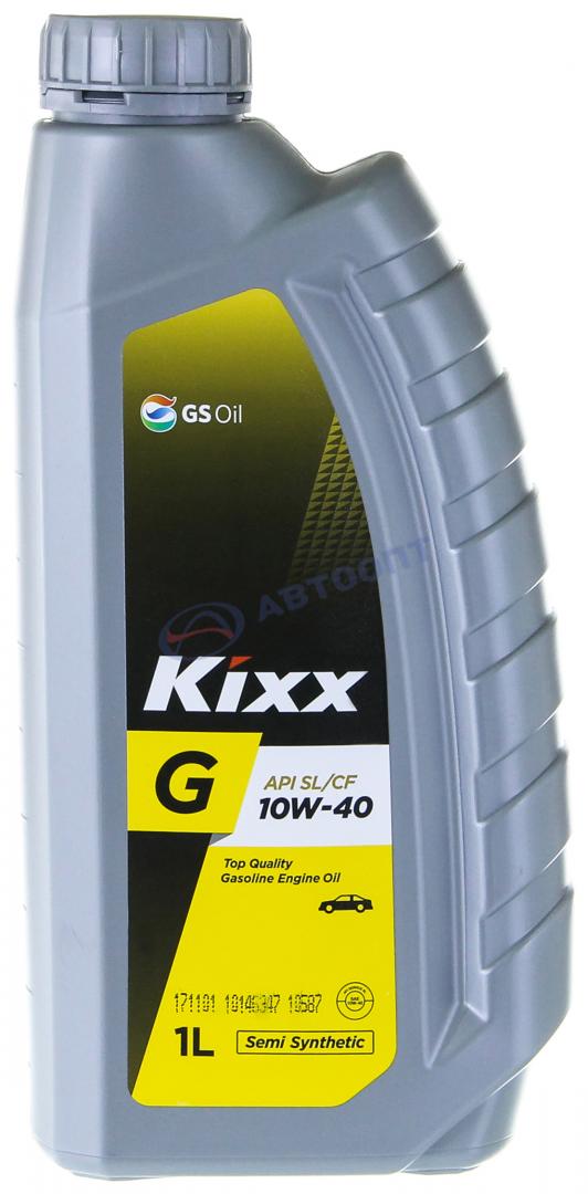 Масло моторное Kixx G 10W40 [SLCF] полусинтетическое 1л