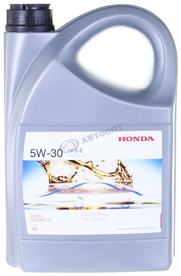 Масло моторное Honda 5W30 [SNGF-5GF-5] синтетическое 4л