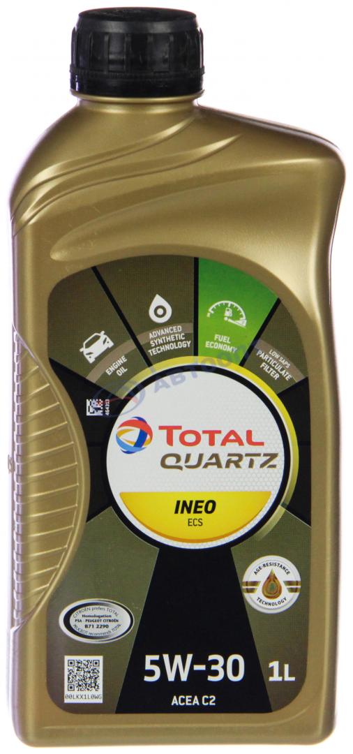 Масло моторное Total QUARTZ INEO ECS 5W30 [SLCF] синтетическое 1л