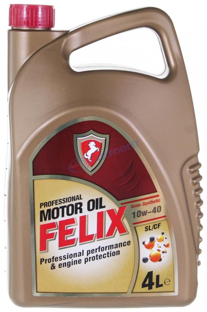 Масло моторное Felix 10W40 [SLCF] полусинтетическое 4л
