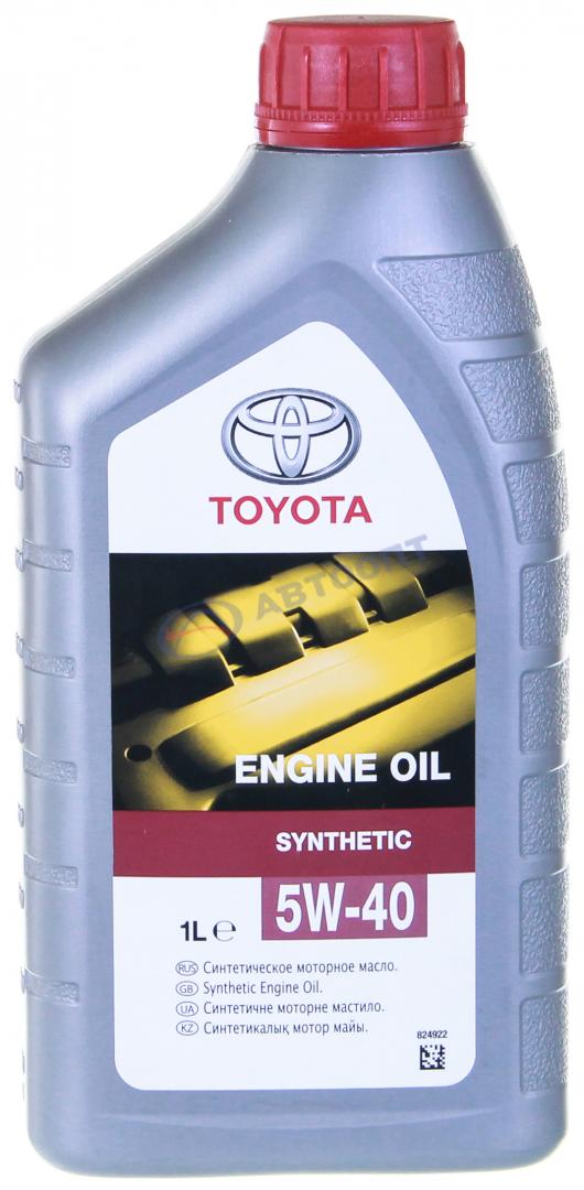 Масло моторное Toyota Motor Oil 5W40 [SNGF-5] синтетическое 1л