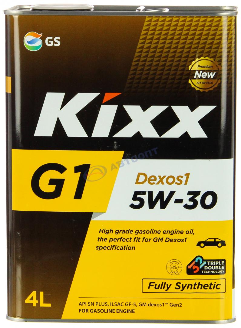 Масло моторное Kixx G1 5W30 [SNGF-5] синтетическое 4л