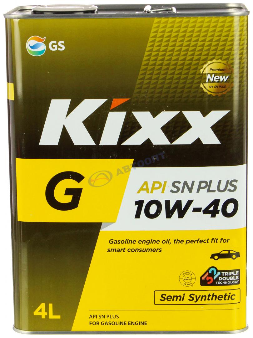 Масло моторное Kixx G 10W40 [SNCF] полусинтетическое 4л