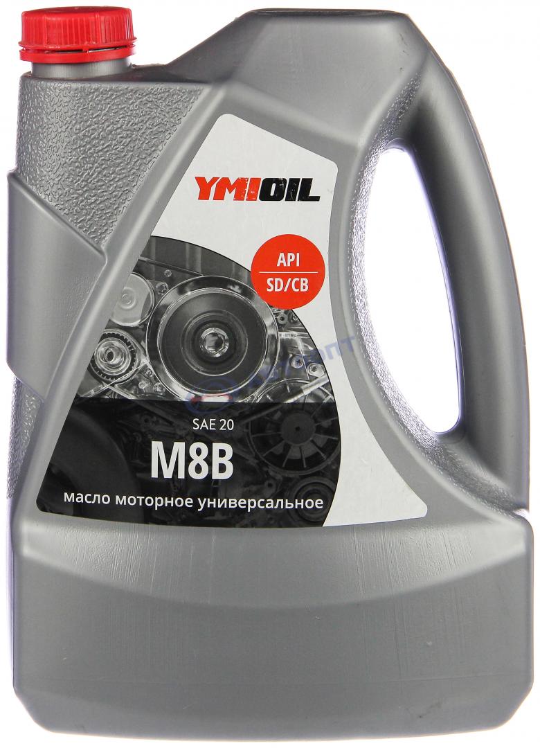 Масло моторное YMIOIL М8В SAE20 [CB] минеральное 8,5л