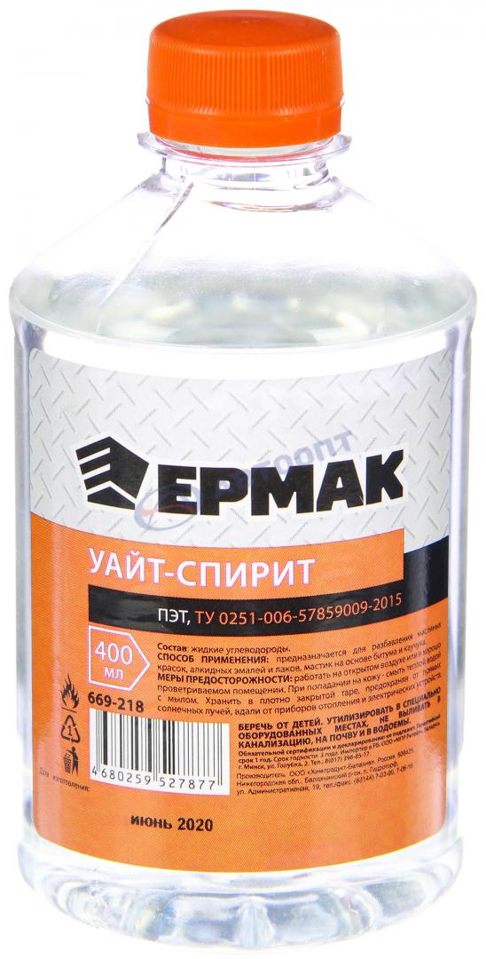 Уайт-спирит 0.4 л (ПЭТ-бутылка) (669-218) ЕРМАК