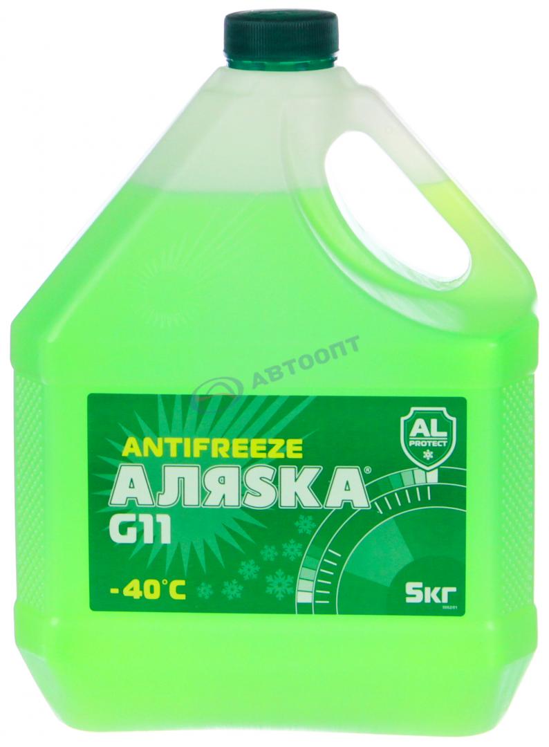 Антифриз Аляска (зеленый) G11 5кг