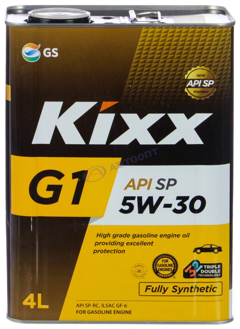 Масло моторное Kixx G1 5W30 [SPCFGF-6A] синтетическое 4л