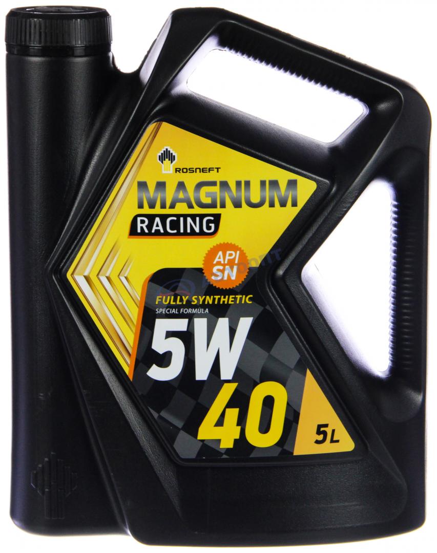 Масло моторное Роснефть Magnum Racing 5W40 [SN] синтетическое 4л
