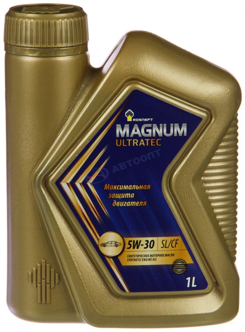 Масло моторное Роснефть Magnum ultratec 5W30 [SNCF] синтетическое 1л