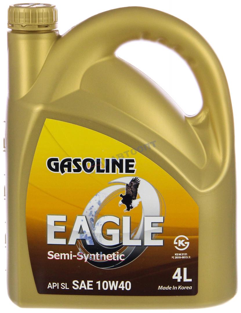 Масло моторное Eagle Casoline 10W40 [SLGF-3] полусинтетическое 4л