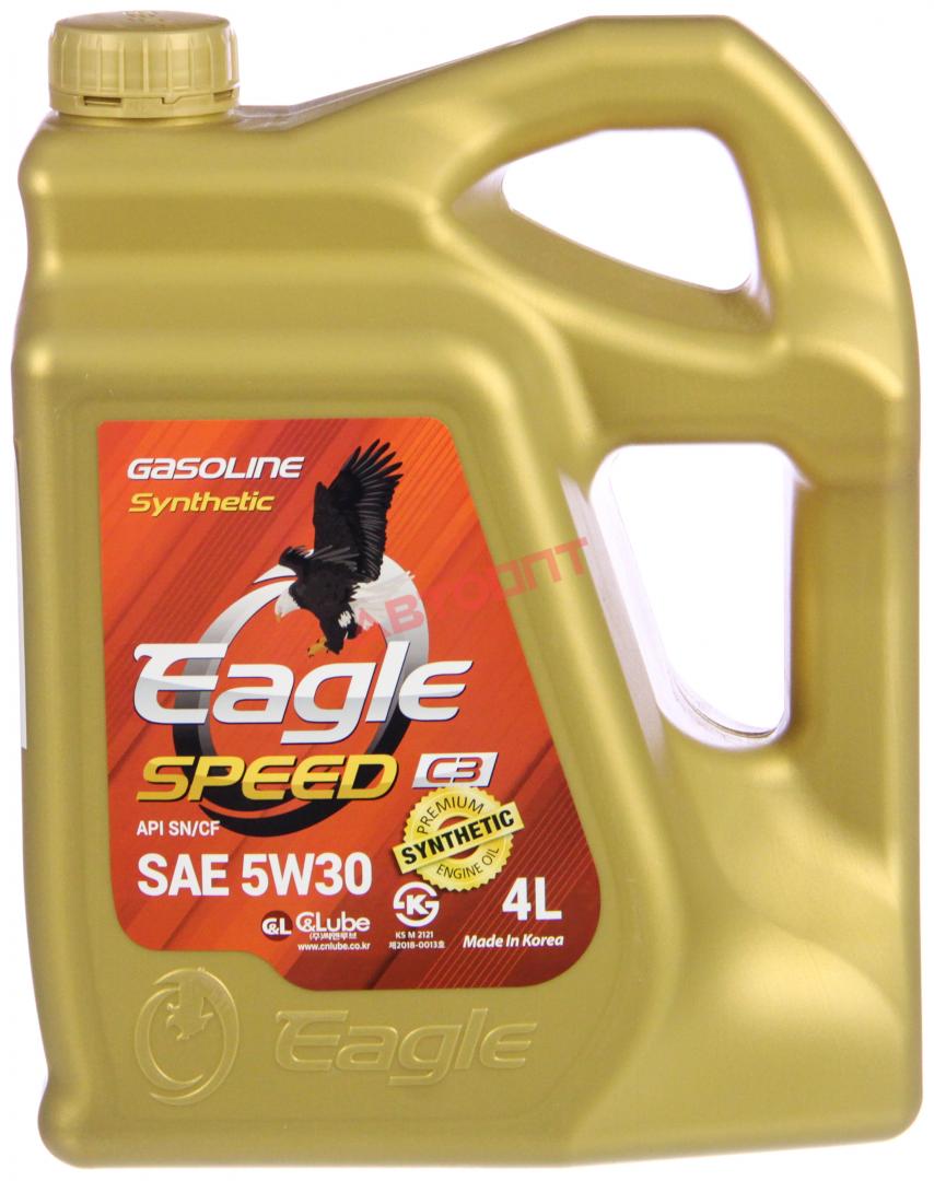 Масло моторное Eagle Speed 5W30 [SN,SMCF] синтетическое 4л