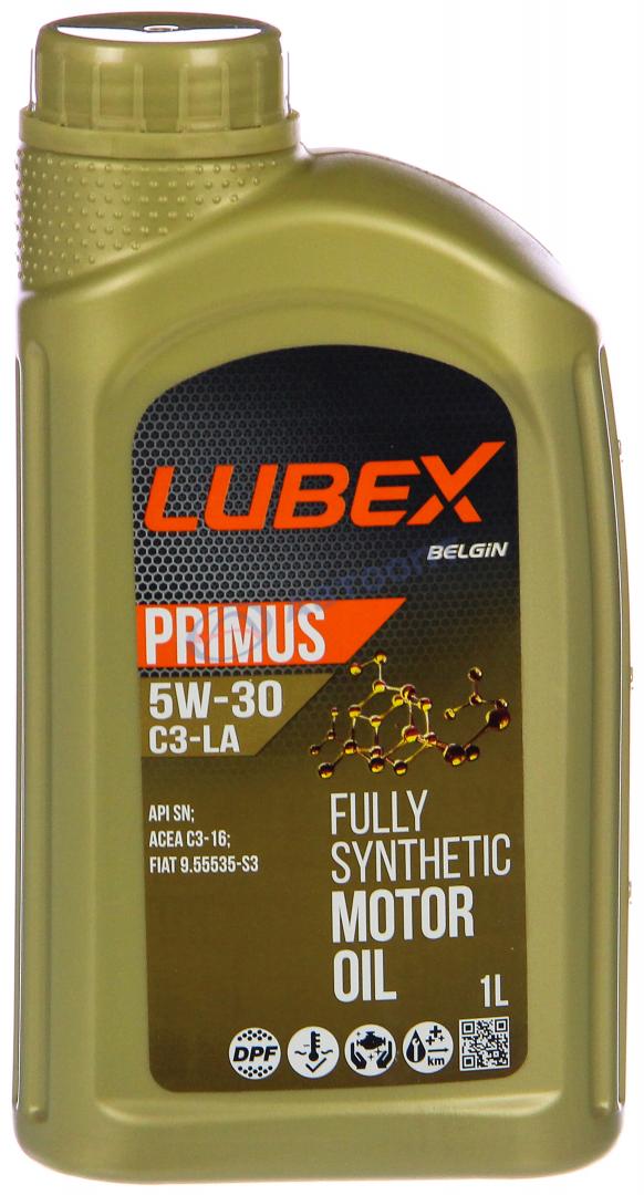 Масло моторное Lubex Primus C3-LA 5W30 [SNCF] синтетическое 1л
