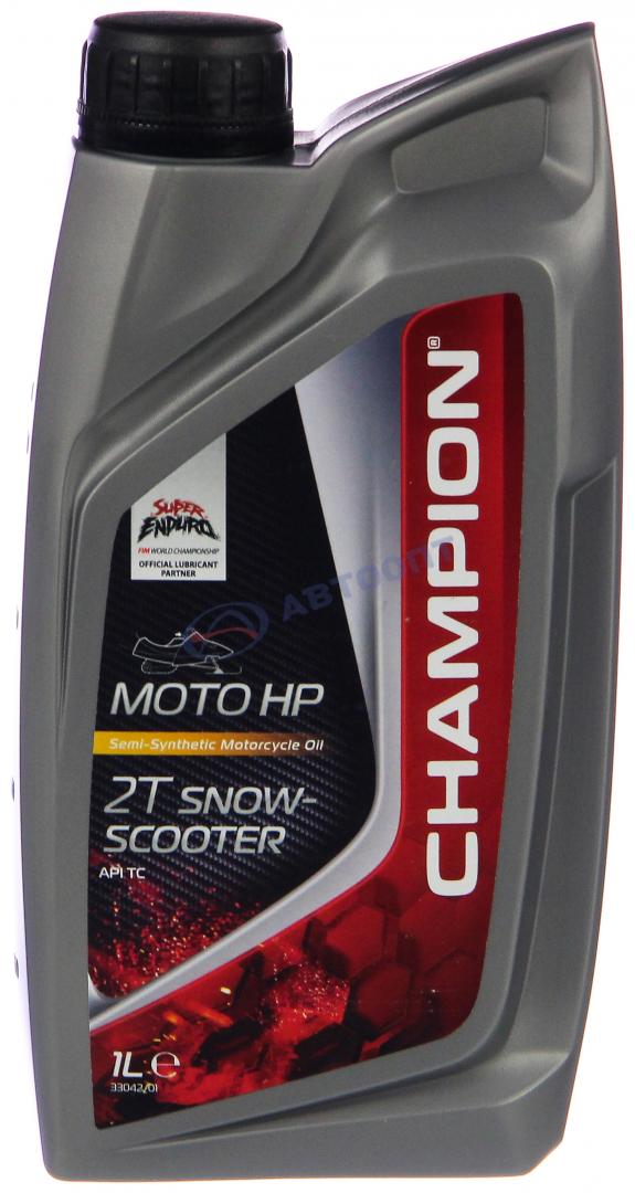 Масло моторное Champion Moto HP 2T [SN] синтетическое 1л