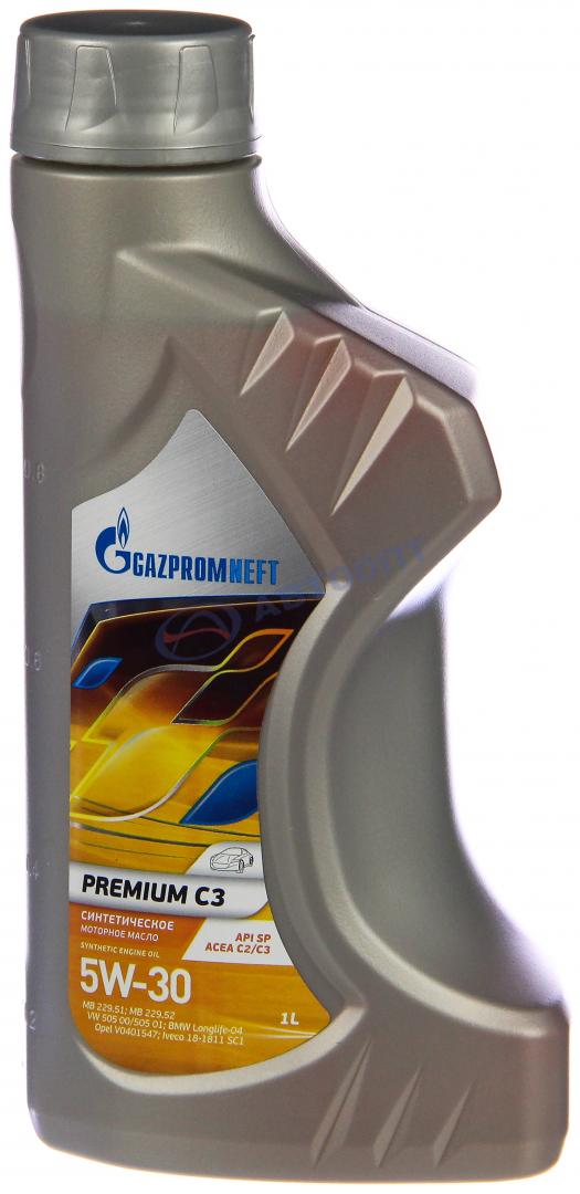 Масло моторное Газпромнефть Premium C3 5W30 [SP] синтетическое 1л