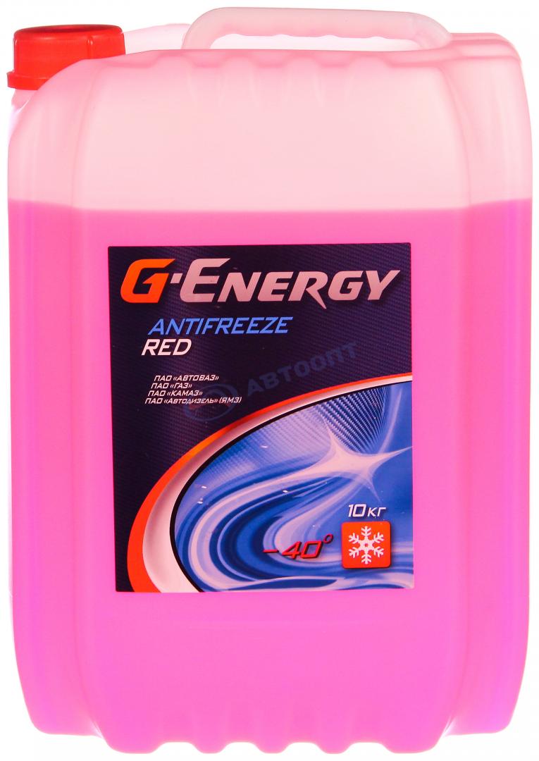 Антифриз G-Energy Red 40 (красный) G12 10кг