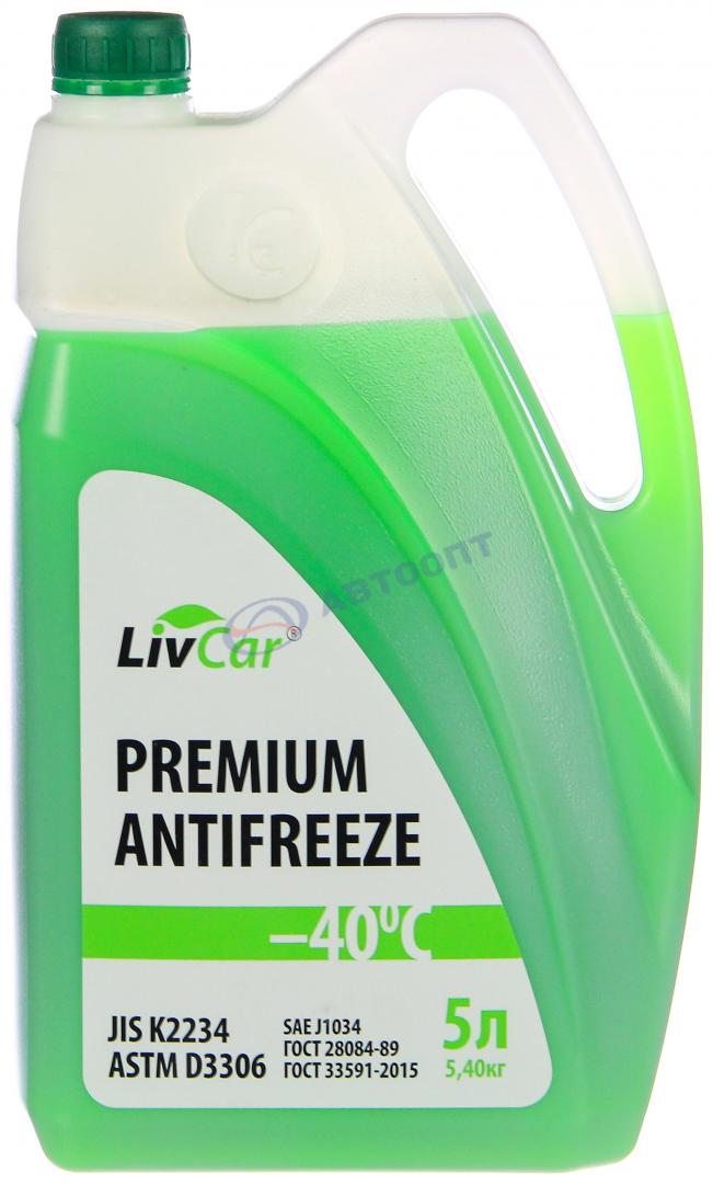 Антифриз Livcar Premium JIS (зеленый) G11 5кг