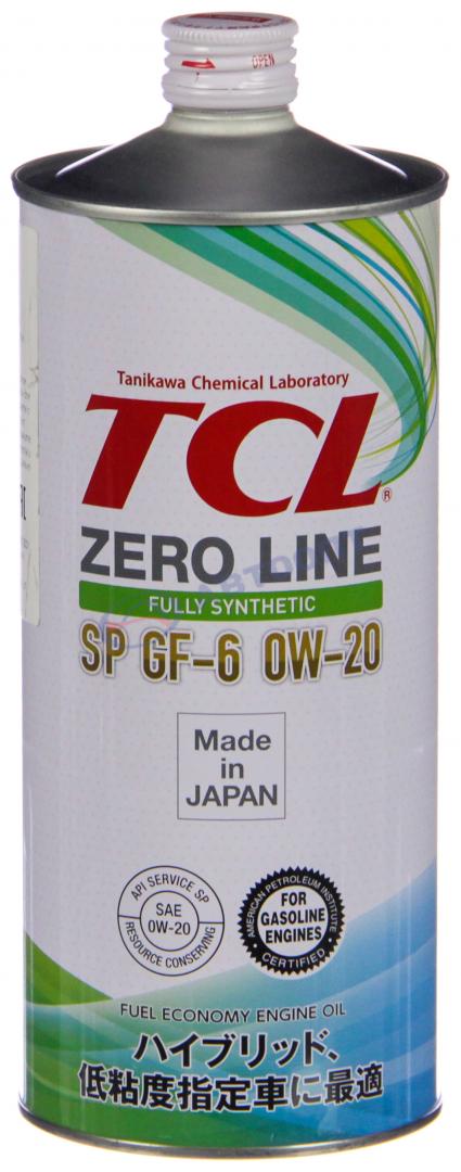 Масло моторное TCL Zero Line 0W20 [SPGF-5] синтетическое 1л (металлическая канистра)