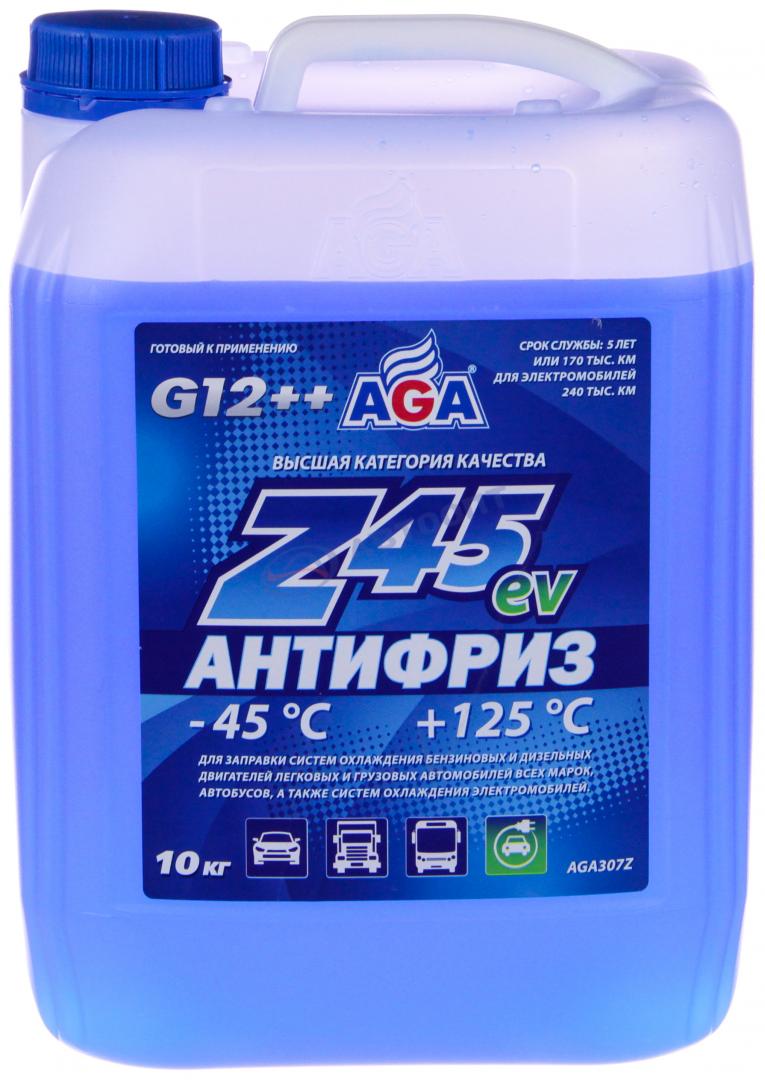 Антифриз AGA (синий) G12+ кг