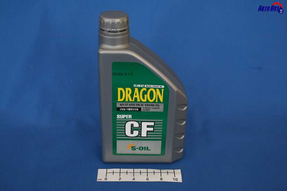Масло моторное Dragon Diesel 5W30 [SGCF-4] полусинтетическое 1л