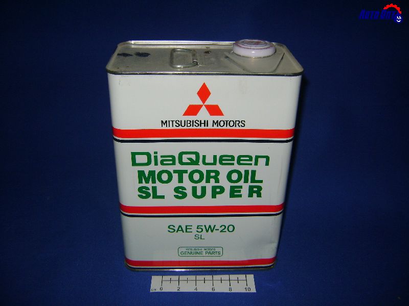 Масло моторное Mitsubishi DiaQueen 5W20 [SL] синтетическое 4л (металлическая канистра)
