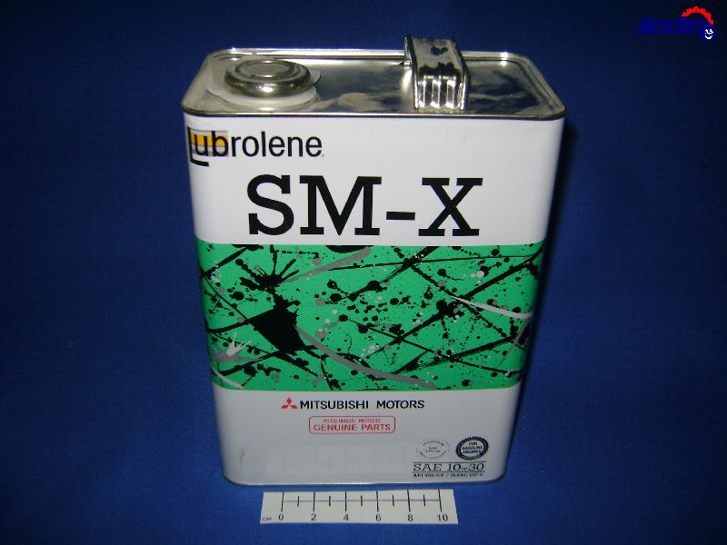 Масло моторное Mitsubishi Lubrolen 10W30 [SMGF-4] синтетическое 4л (металлическая канистра)