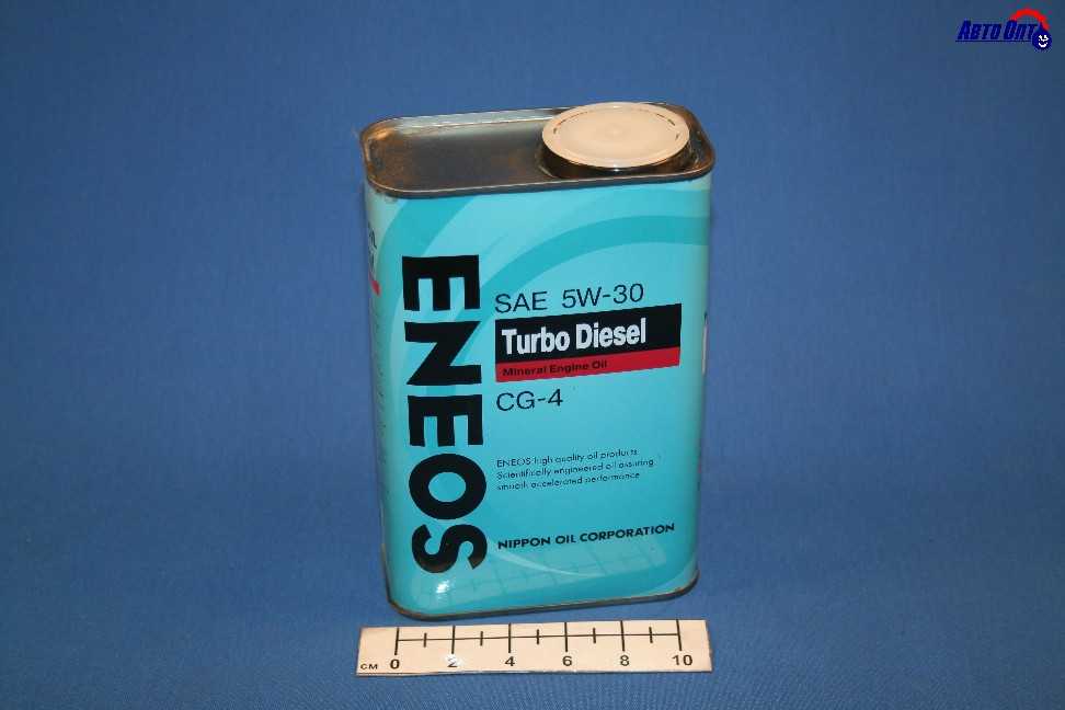 Масло моторное Eneos Turbo Diesel 5W30 [CG-4CG-4] минеральное 1л (металлическая канистра)