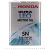 Масло моторное Honda Ultra leo 0W20 [SN/GF-5] полусинтетическое 4л (металлическая канистра)