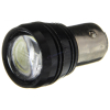 Светодиод с цоколем (белый) 12V (BAY15d) 21/5W (1 HIGH POWER), мощн (2-конт.) (габарит, стоп-сигнал)
